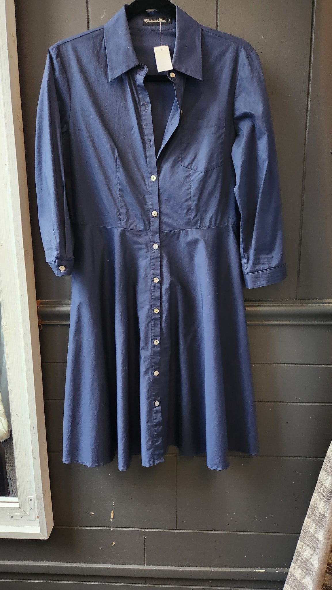 Estelle & Finn Long Sleeve Shirt Dress