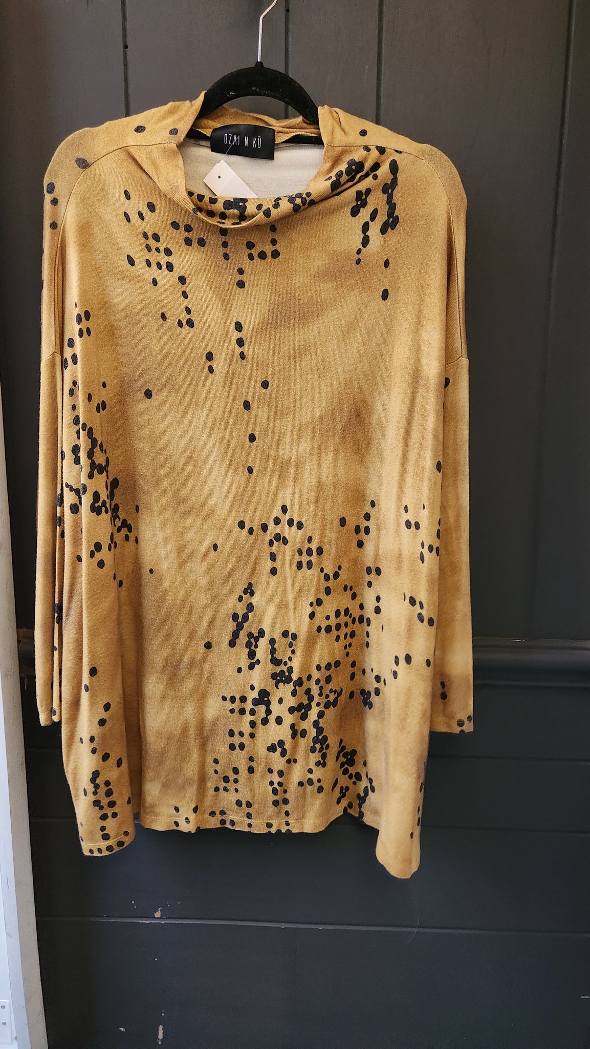 Ozai N  Ku Mock Neck Sweater