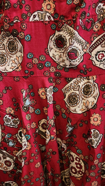 Hell Bunny Sugar Skulls Dress