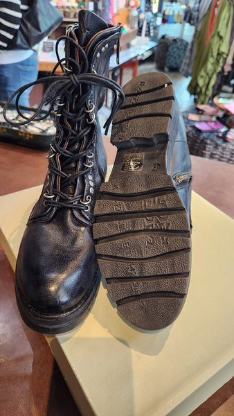 A.S. 98 Elliott Black Boots