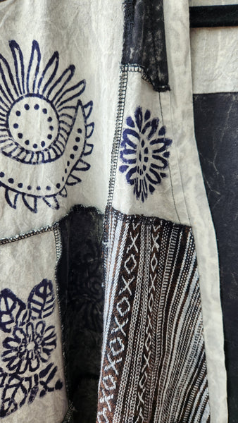 Cotton Patchwork Duster Kimono