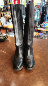 Diane von Furstenberg Women's Ainsley Tall Leather Riding Boots