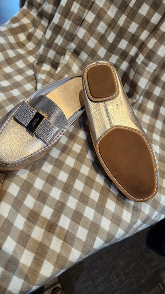 Kate Spade Marsha Rose Gold Mules