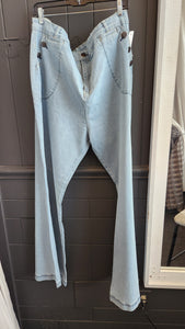 Hell Bunny Denim Sailor Pants