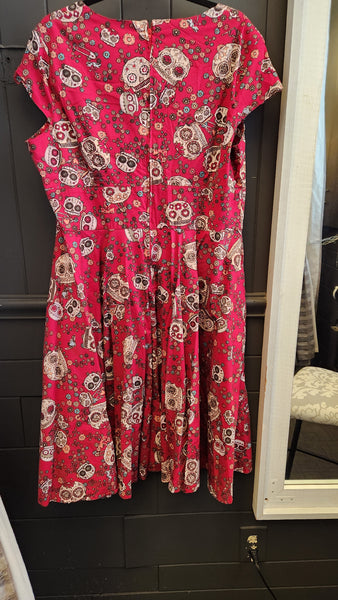 Hell Bunny Sugar Skulls Dress