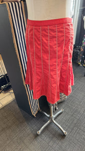DKNY Red Skirt