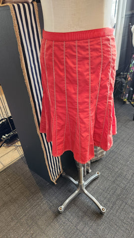DKNY Red Skirt