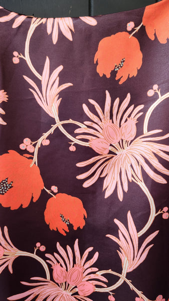 Frances Valentine Exotic Floral Maxi Dress