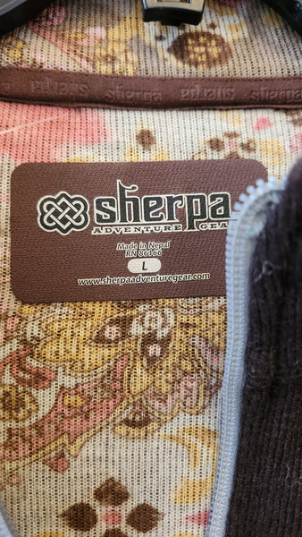 Sherpa Adventure Wool Blend Zip Front Jacket