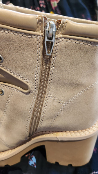 Dolce Vita Lug Sole Tan Boots