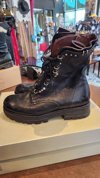 A.S. 98 Elliott Black Boots