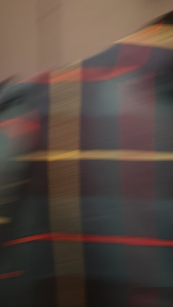 Gretchen Scott Long Sleeve Green Plaid Top