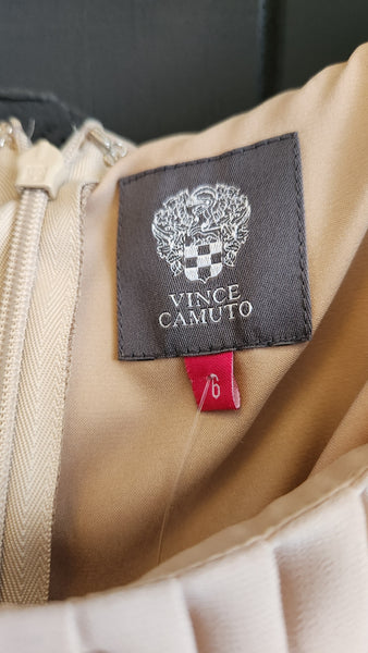 Vince Camuto Pleated Bodice Dress