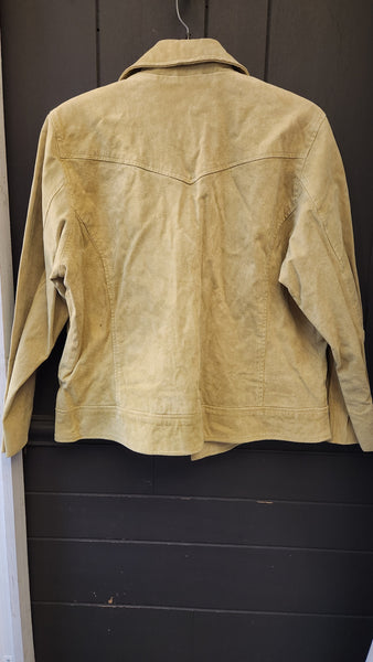 Acorn Suede Motorcycle Style Jacket