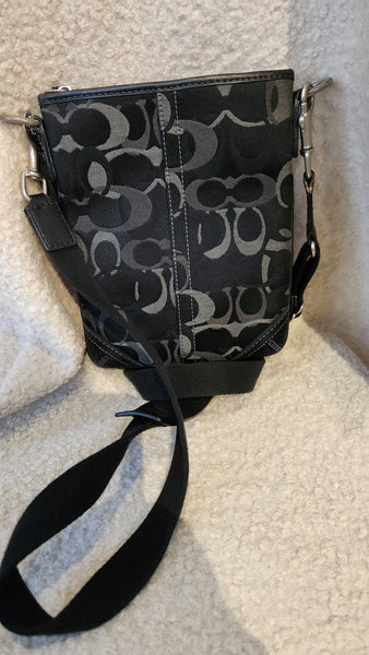 Coach Vintage Small Crossbody Canvas Purse