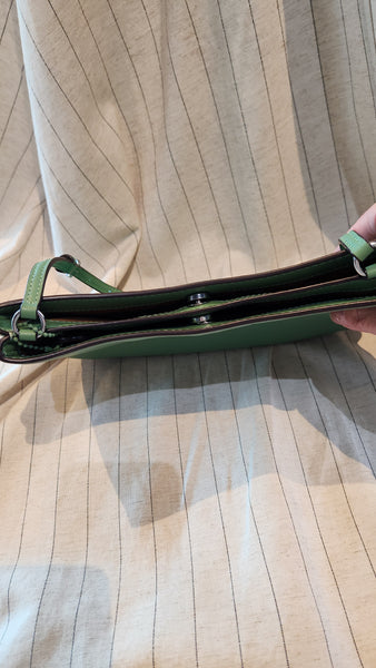 Coach Penelope Bag in Light Green Leather