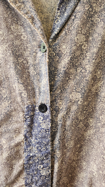Magnolia Pearl Block Print Kimono Jacket