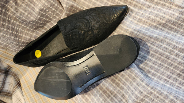 Frye Black Leather Shoes