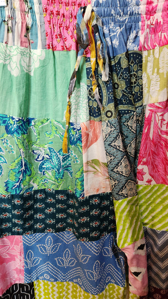 Patchwork Pullon Pants