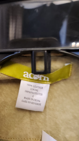 Acorn Suede Motorcycle Style Jacket