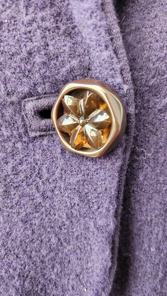 Charlie and Robin Single Button Sweater