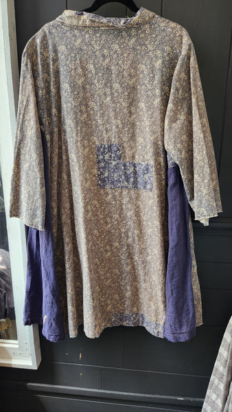 Magnolia Pearl Block Print Kimono Jacket