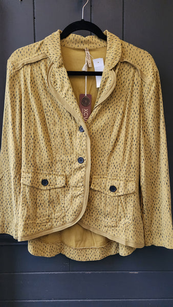 XCVI Gold Blazer