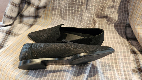 Frye Black Leather Shoes