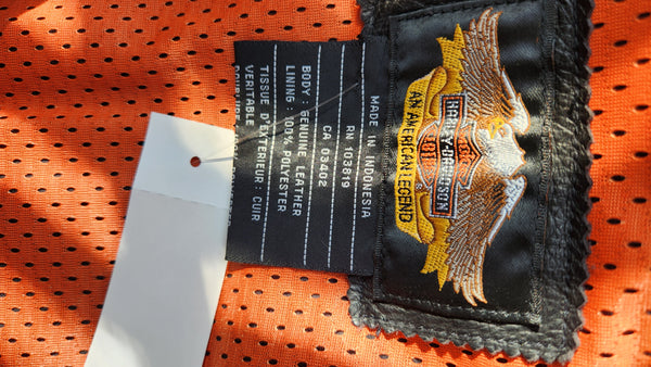 Harley Davidson Black Vest