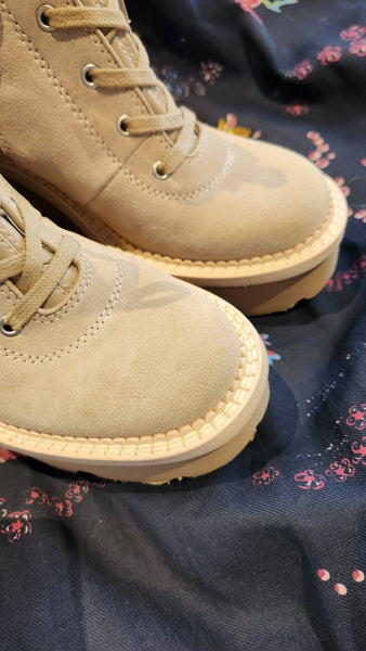 Dolce Vita Lug Sole Tan Boots