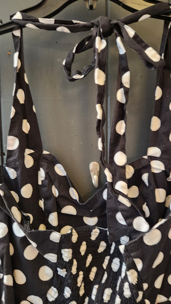 Hell Bunny Polka Dot Halter Dress