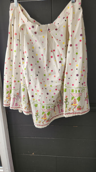 Eva Rose Polka Dot Skirt