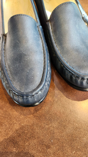 SAS Navy Blue Loafers