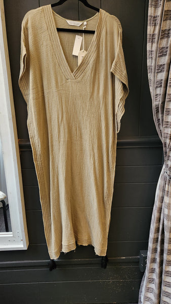Handloom Gauze Tunic Dress
