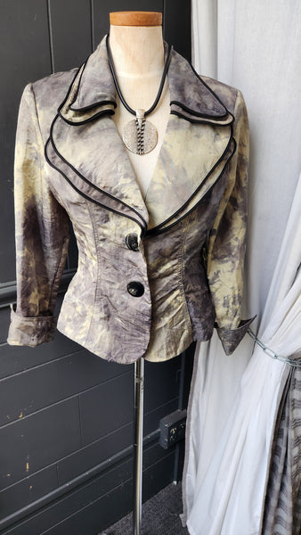 Joseph Ribkoff Distressed Jacket