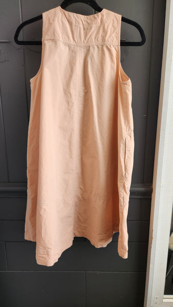 Maeve Sleeveless Zip Front Light Pink Top
