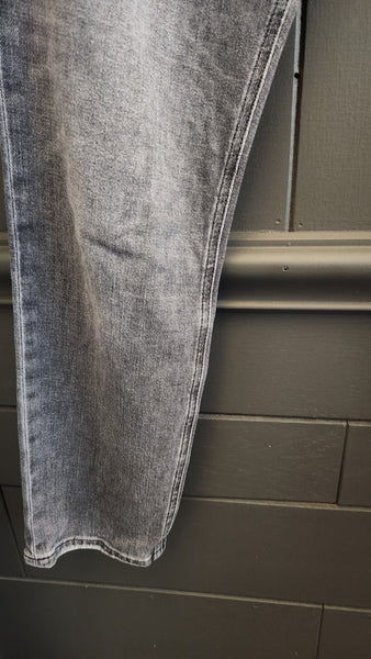 Rag and Bone Gray Denim Jeans, low rise slim boyfriend cut