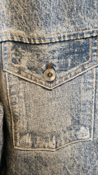 Rag and Bone Miramar Printed denim jacket