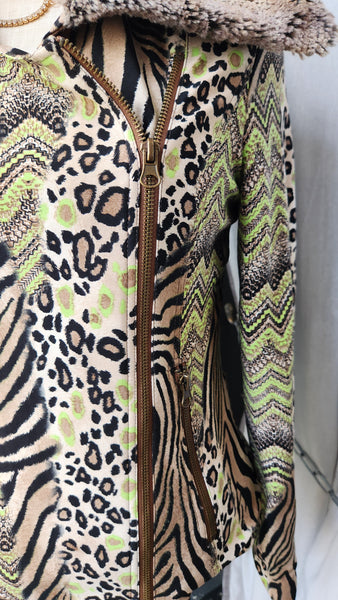 Joseph Ribkoff Animal Print Jacket