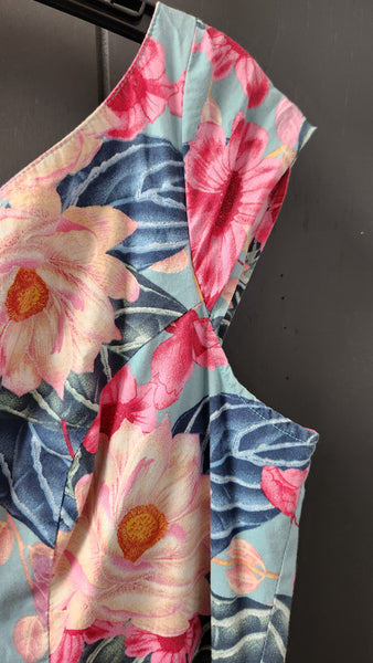 Hell Bunny Sleeveless Floral Dress