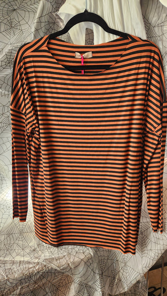 Stripe Long Sleeve Top