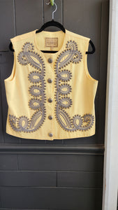 Double D Ranch Western Embellishment Vest