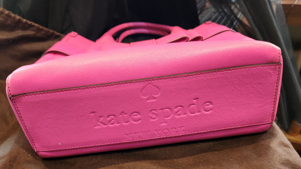 Kate Spade Hot Pink Double Bow Purse