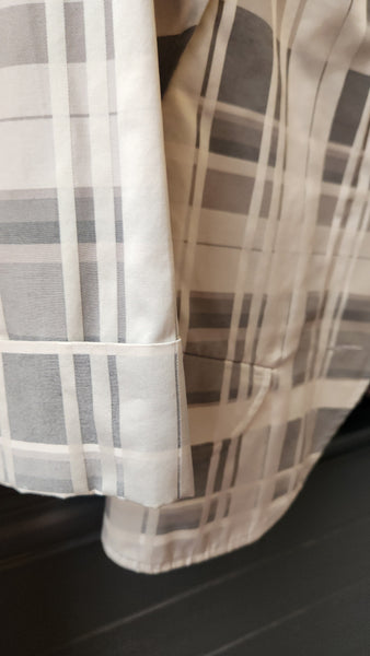 Lida Baday Plaid Blazer
