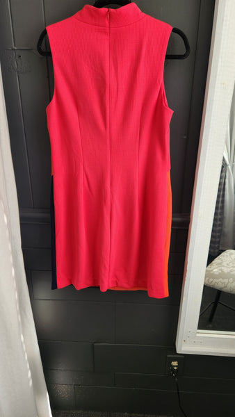 Vince Camuto Sleeveless  color block dress