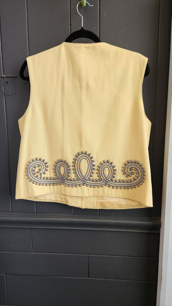 Double D Ranch Western Embellishment Vest
