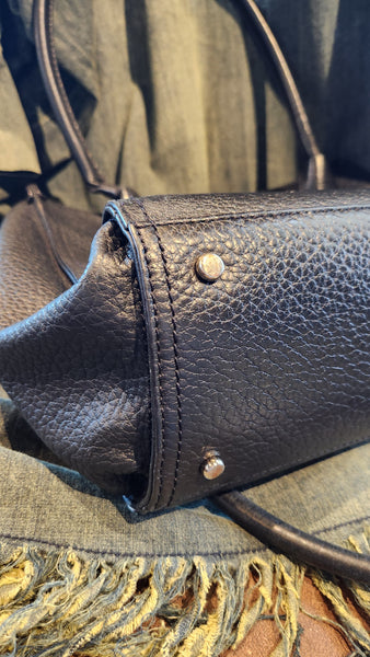 Kate Spade Black Leather Satchel