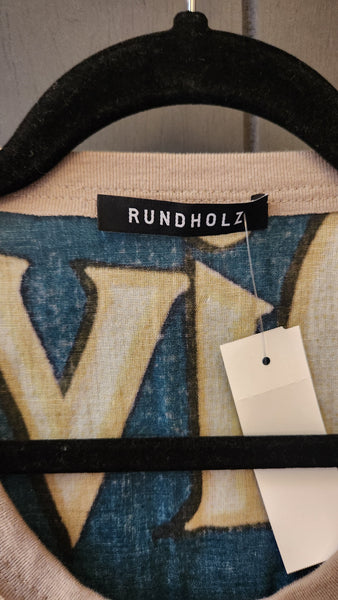 Rundholz Sleeveless Dress w/Vintage Cali Ad Graphics