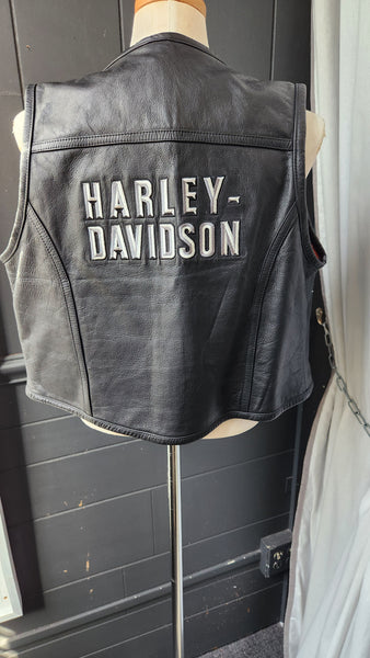 Harley Davidson Black Vest