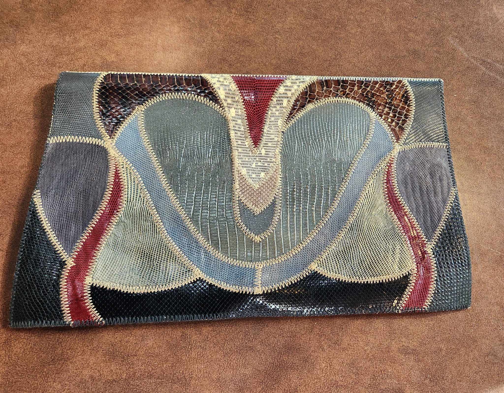 Leather Clutch Purse